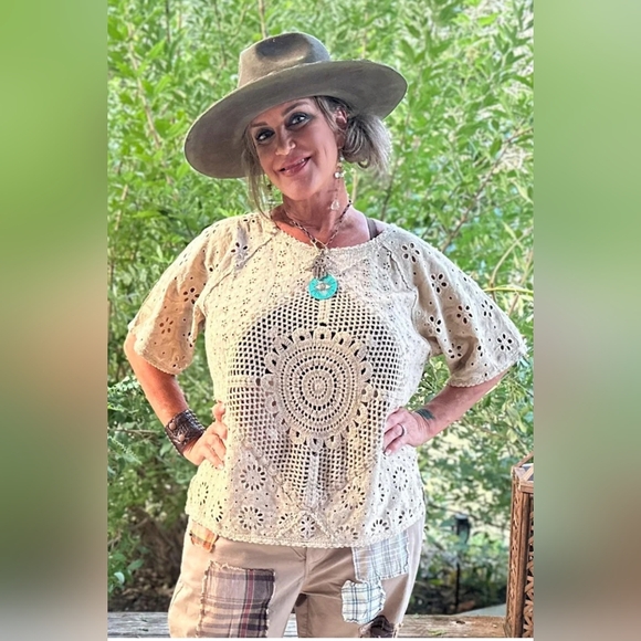 Cottagecore Patched Together Top - Picture 2 of 3